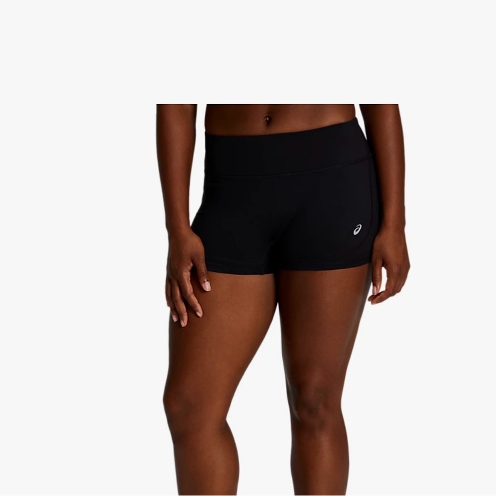 ASICS black 2” train shorts S NWOT